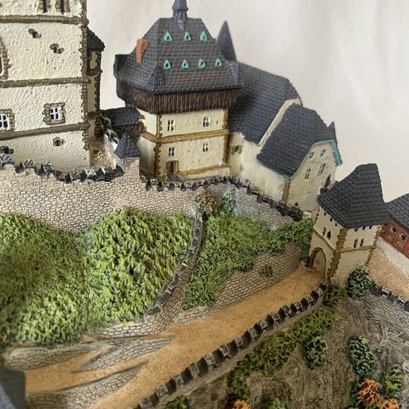 Vtg Danbury Mint Karlstejn Castle Enchanted Castles Of Europe Czech Republic - Picture 8 of 12